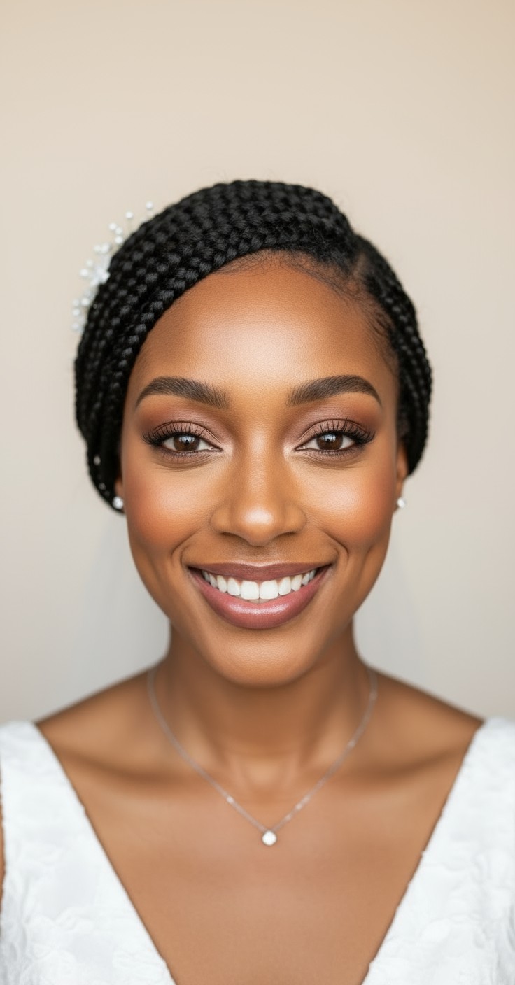 After One Sided Hairstyle For Wedding